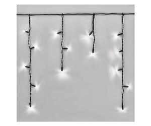 EMOS Connect System Guirlande lumineuse professionnelle 3 m avec 50 LED, extension C (sans câble de connexion ni adaptateur), IP44 pour l'intérieur et l'extérieur, blanc chaud, noir, effets lumineux