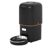 EMOS - Distributeur automatique 4 l - Distributeur de nourriture pour animaux de compagnie - Distributeur de nourriture sèche pour chats et chiens avec minuterie programmable - Distributeur de