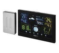 EMOS E6018 Station météo Radio avec capteur extérieur et écran Tactile Couleur + Bloc d'alimentation 13 Fonctions : thermomètrehyg