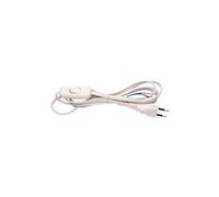 EMOS Flexo - Câble d'alimentation - fil dénudé pour Europlug (M) - 2 m - blanc