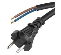 EMOS Flexo cordon caoutchouc 2x 1,5mm2, 5m, noir, S03350
