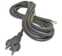 EMOS Flexo cordon caoutchouc 2x 1mm2, 5m, noir, S03050