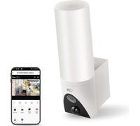 EMOS GoSmart Caméra extérieure orientable IP-300 TORCH avec Wi-Fi et lumière, blanc, H4054
