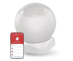 EMOS GoSmart Détecteur de Mouvement Infrarouge avec Application, détecteur de Mouvement Zigbee pour domotique, lumière ou Alarme, Angle de détection 90°, portée de détection 8 m, IP20 pour
