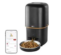 EMOS GoSmart Distributeur automatique de nourriture 4 l - Distributeur de nourriture Wi-Fi Pet Care avec application - Distributeur de nourriture sèche pour chat et chien avec calendrier
