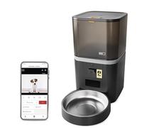 EMOS GoSmart Distributeur automatique de nourriture 6 l avec appareil photo - Distributeur de nourriture Wi-Fi Pet Care avec application - Distributeur de nourriture sèche pour chat et chien avec
