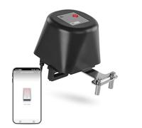 EMOS GoSmart Smart - Bouchon de Valve motorisé pour Eau/gaz avec Application - Zigbee - Contrôle Automatique/Manuel, minuterie, Fonctionnement Silencieux - Alimentation 12 V - Compatible Google Home