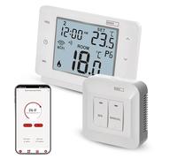EMOS GoSmart - Thermostat d'ambiance Smart Home avec Application - WiFi - Thermostat IP pour Chauffage/climatisation - économie d'énergie - Compatible avec Tuya, Google Assistant et Alexa - sans Fil