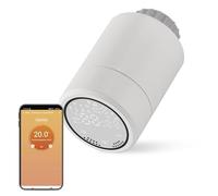 EMOS GoSmart - Thermostat de radiateur Smart Home avec Application - ZigBee - Thermostat IP pour systèmes de Chauffage - économe en énergie - Compatible Tuya, Smart Life, Google Assistant et Alexa