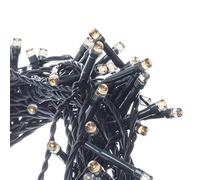 EMOS Guirlande lumineuse LED type Classic Blanc Chaud, longueur 50 m, 500 LED, 230 V avec prise, avec fonction de minuterie, pour un usage intérieur et extérieur, protection IP44, Sapin de Noël
