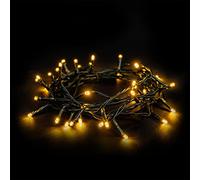 EMOS Guirlande lumineuse LED type Classic chaud, longueur 4 m, 40 LED, 230 V avec prise, avec fonction de minuterie, pour un usage intérieur et extérieur, protection IP44, couleur: blanc chaud