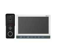 EMOS H3010 Interphone/portier vidéo, caméra étanche Full-HD avec vision nocturne, moniteur avec écran couleur LCD 7'', snapshot, enregistrement, interphone