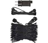 EMOS Kit de base pour chaînes de connexion Standard, 10 m, extérieur, blanc chaud, minuterie