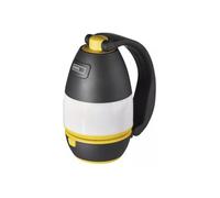 EMOS - Lampe de camping LED multifonctionnelle - portable - 3 types de lumière - 215 lm, max. 305 m - 3 modes d'éclairage - 90 heures - fonctionne sur piles (3 x AA) - pour l'extérieur - noir/jaune