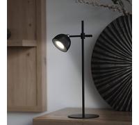 EMOS Lampe de table Sophie – LED 4,2 W, 200 lm, batterie 1200 mAh, 33 h, intensité variable, 4000 K