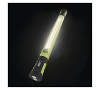 EMOS - Lampe de travail LED COB rechargeable - Base magnétique, crochet, réglable - Résistant aux chocs, étanche - max. 1000lm, 40m, 6h - 2 modes d'éclairage - avec câble USB - IP43 pour l'extérieur
