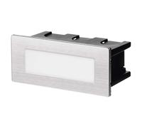 EMOS LED luminaire d'orientation AMAL à encastrer, 12 x 5 cm, 1,5 W, blanc chaud, IP65, ZC0108