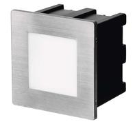 EMOS LED luminaire d'orientation AMAL à encastrer, 8 x 8 cm, 1,5 W, blanc neutre, IP65, ZC0111