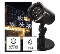 EMOS LED projecteur décoratif - flocons de neige, blanc froid DCPC04