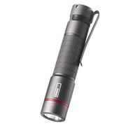 EMOS Mini lampe de poche LED CREE étanche IP65 170 lm en métal avec portée d'éclairage de 100 m et clip en acier P3160 Noir