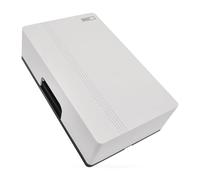 EMOS P57102 Sonnette de porte rectangulaire à 2 fils, Blanc