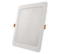 EMOS Panneau LED 24W Carré 2400LM Plafonnier Encastrable 22x22cm Blanc Neutre 4000K avec Pilote LED Extra Plat Profondeur d'encastrement 2,6cm Blanc