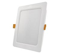 EMOS Panneau LED carré 18 W 1800 lm Plafonnier encastrable 17 x 17 cm Blanc neutre 4000 K avec pilote LED extra plat Profondeur d'installation 2,6 cm Blanc
