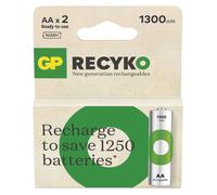 EMOS Pile rechargeable GP ReCyko 1300 AA (HR6), 2pcs B25232