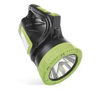 EMOS - Lampe de poche LED rechargeable avec fonction banque d'alimentation - Résistante aux chocs et à l'eau - 850 lm, 400 m, 18 h - 7 modes d'éclairage - Batterie 8000 mAh avec câble USB-C - Pour