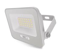 EMOS - Projecteur LED en aluminium GLARO 20 W - Projecteur étanche IP65 pour pièces humides et extérieur - Super lumineux 2 000 lm, blanc neutre 4 000 K, durée de vie 20 000 h - Câble de raccordement