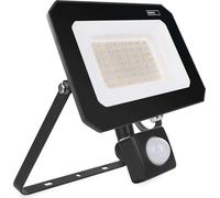 EMOS Projecteur LED SIMPO 50 W avec détecteur de mouvement, étanche pour l'extérieur, 5000 lm, blanc neutre 4000 K, avec câble de raccordement de 20 cm, ZS2343