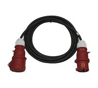 EMOS - Rallonge CEE IP44 20 m - Fiche 5 Broches - Étanche - Résistant aux températures - 400 V, 32 A, 22000 W - Isolation en Caoutchouc - CGSG 5C x H07RN-F 4 mm² - pour l'extérieur et Le Camping -