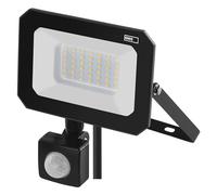 Emos Simpo 30W Projecteur LED avec détecteur de mouvement, projecteur étanche pour pièces humides ou extérieures, super lumineux 3000 lm, blanc neutre 4000 K, durée de vie 25 000 heures, câble de