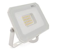 EMOS Spot LED SIMPO 20 W, projecteur étanche IP65 pour pièces humides ou extérieures, super lumineux 2000 lm, blanc neutre 4000 K, durée de vie 15 000 heures, câble de raccordement de 15 cm, blanc