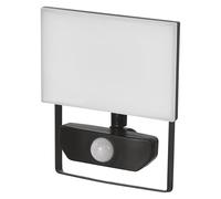 EMOS - Spot LED Tambo avec détecteur de mouvement - Spot en aluminium fin - Étanche - Blanc neutre (4000K) - 2000 lm - 20 W - 25 000 h - Angle de faisceau 120° - Extérieur - Noir