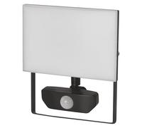 EMOS - Spot LED Tambo avec détecteur de mouvement - Spot en aluminium fin - Étanche - Blanc neutre (4000K) - 3000 lm - 30 W - 25 000 h - Angle de faisceau 120° - Extérieur - Noir