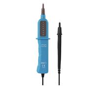 EMOS Testeur de tension CAT III AC/DC Testeur de tension analogique 6 V - 400 V avec indicateur de polarité