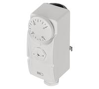 EMOS Thermostat d'applique T80 analogique 0–90 °C bouton rotatif câblé montage en surface blanc