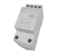 EMOS - Transformateur pour sonnette 2 fils - Transformateur universel 8V, 12V, 24V - Convertisseur de tension blanc compatible avec carillon de porte P57101, P57102 - Filaire, 0,3A (8W)