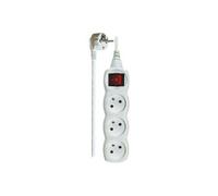 EMOS - Unité de distribution d'alimentation - 250 V - connecteurs de sortie : 3 - 2 m cordon