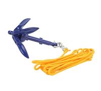 Emoshayoga Ancre Marine Légère en Aluminium pour Une portabilité Facile | Conception compacte, parfaite pour la pêche en plein air, comprend un sac de transport