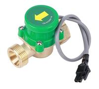 Emoshayoga Capteur de Débit de Pompe à Eau HT-120, Interrupteur de Commande Automatique Résistant aux Hautes Températures pour la Maison et le Jardin AC220V 60W G3/4 Pouces