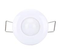 Emoshayoga Commutateur de Capteur de Mouvement PIR à 360 ° Contrôle Efficacement Le Plafonnier pour Bande LED, Capteur de luminosité, Temporisation pour Chambre à Coucher, Salon, Bureau