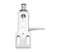 Emoshayoga Coque Phono Universelle en Alliage D'aluminium de qualité Supérieure, pour Lecteur de Disque, Amélioration du Son, Installation Pratique, 65mm (Argent)