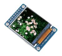 Emoshayoga Écran TFT de Résolution 30(W)* 46,5(H)* 3,45 128RGB X 128, Interface Périphérique Série de 1,44 Pouces avec Puce ST7735S pour Circuit imprimé