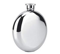Emoshayoga Flacon à Vin Rond en Acier Inoxydable de 5oz, Conception