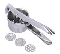 Emoshayoga Presse-Pommes de Terre Manuel 3 en 1, Presse-agrumes en Acier Inoxydable, Gadget de Cuisine pour Purée de Pommes de Terre, Légumes, Fruits, Utilisation au Restaurant à