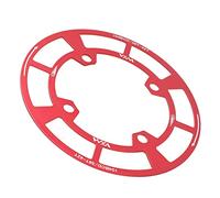 Emoshayoga Protecteur de pédaliers de Roue à chaîne de vélo, Protecteur de Garde de chaîne de vélo empêchant Les Rayures en Alliage d'aluminium pour Les vélos