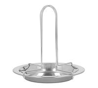 Emoshayoga Rôtissoire Verticale pour Poulet en Acier Inoxydable épais pour Poulet Parfaitement Rôti à la Maison ou au Camping 1 unité