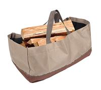 Emoshayoga Sac de Transport de Bois Portable de Grande capacité, Sac de Rangement de Branches Robuste pour Le Camping, de Transport de Bois de Chauffage Durable pour Les Amateurs de Plein Air
